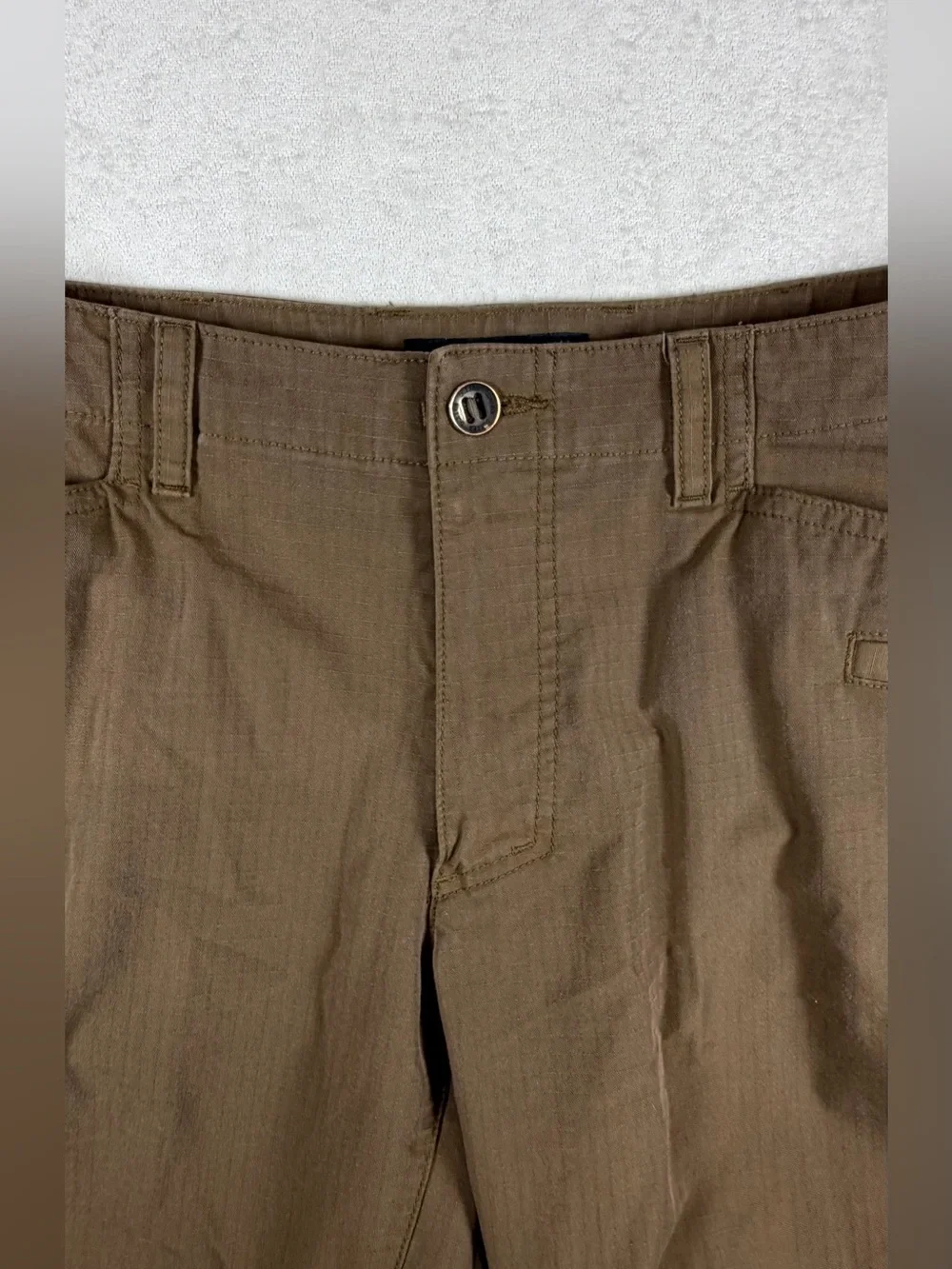5.11 Tactical 36W 32L Men's Brown Canvas Tough Workwear Hiking Chinos